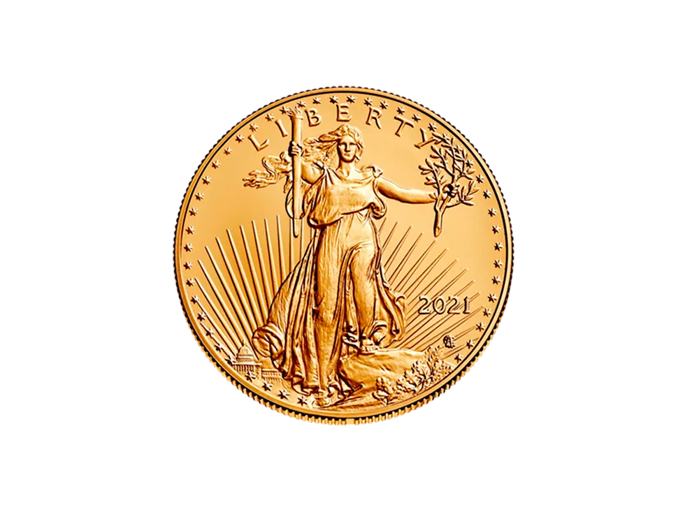 1 oz Gold American Eagle 2022 Type 2