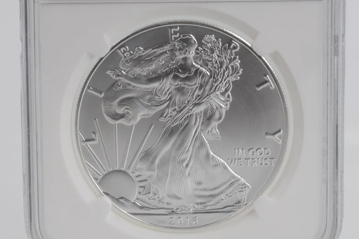 2016 NGC MS70 First Releases 30th Anniversary American Silver Eagle Coin