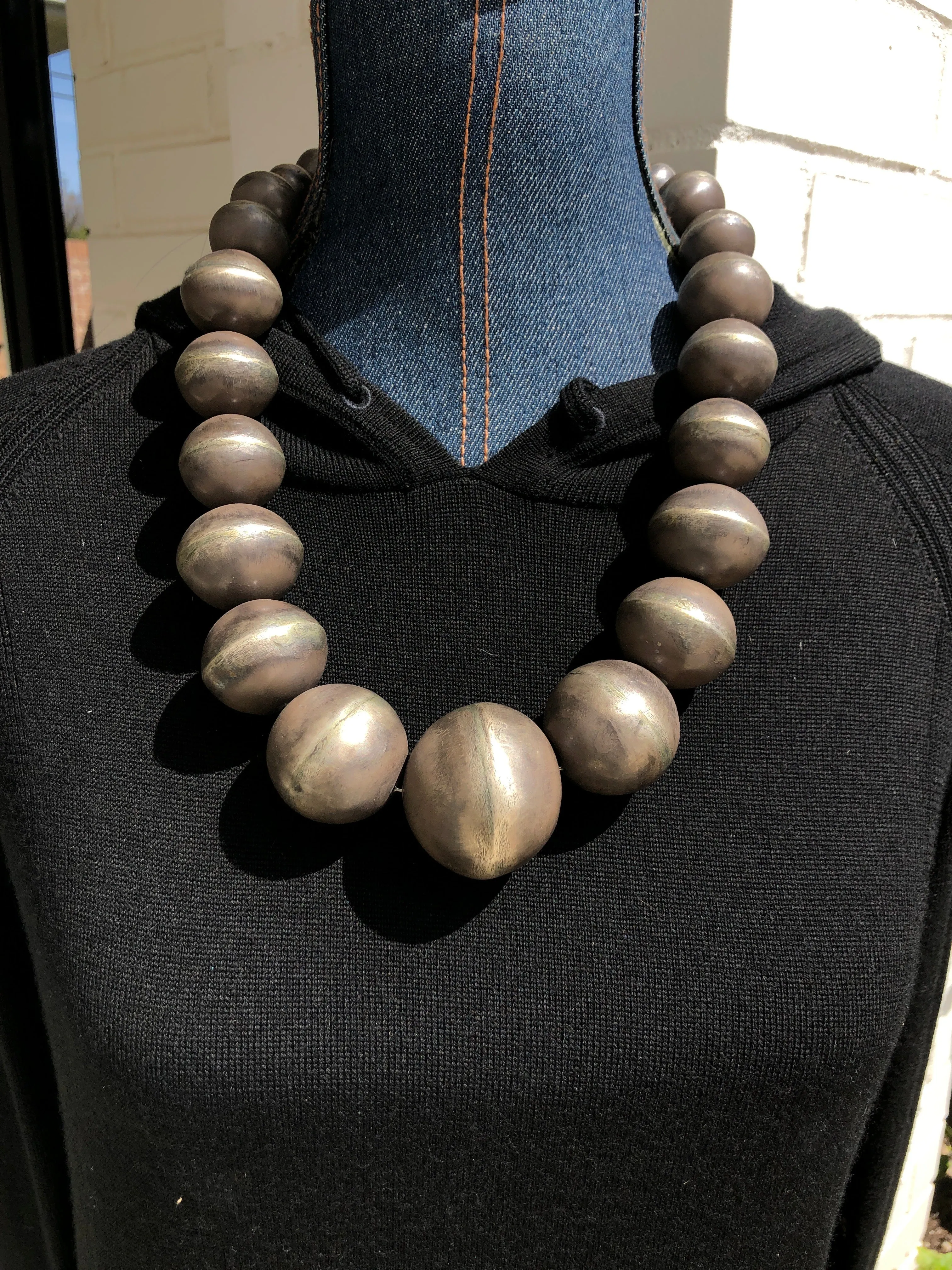 21” Ginormous Navajo Pearls Set