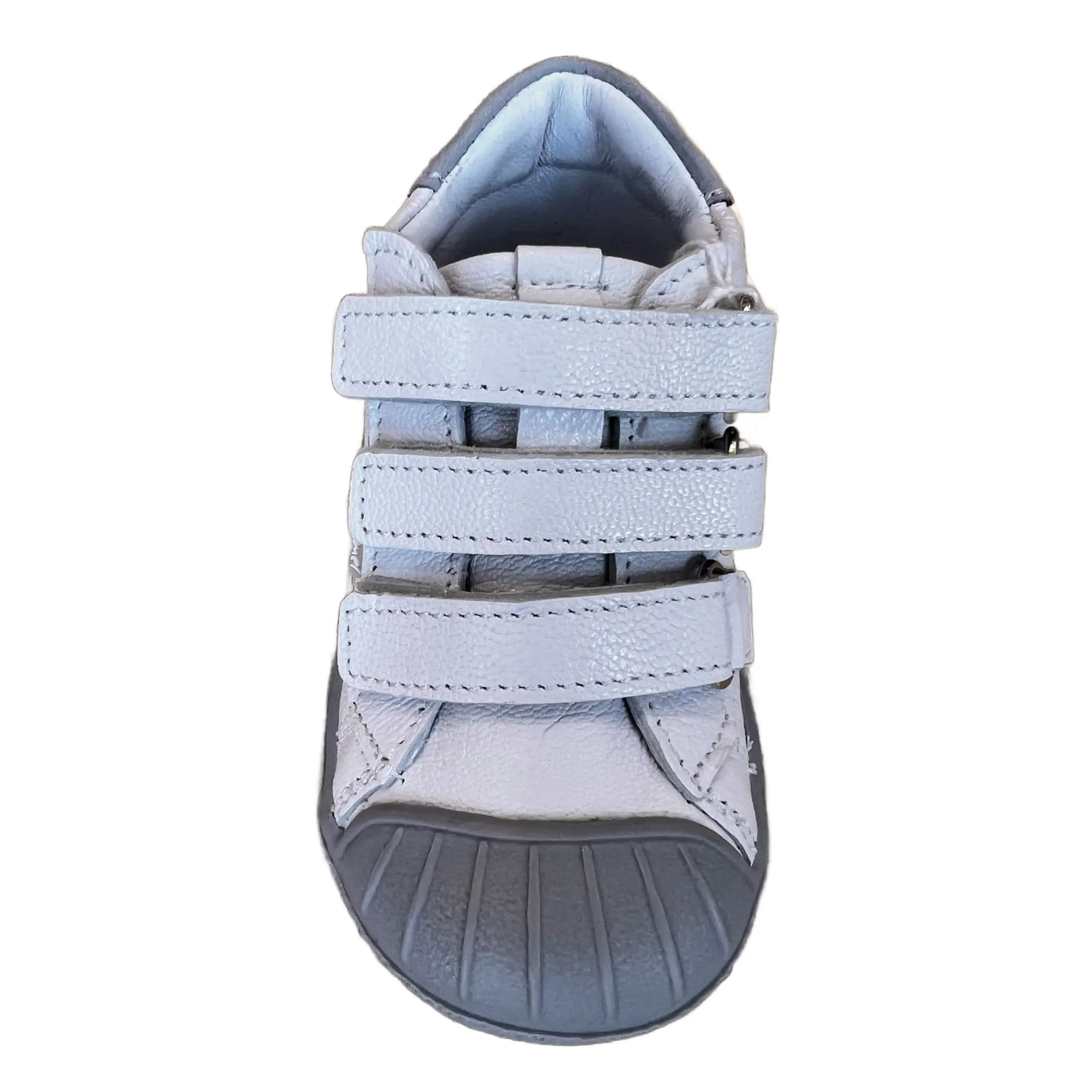 (2804-13) Low Bumper Trainers White velcro