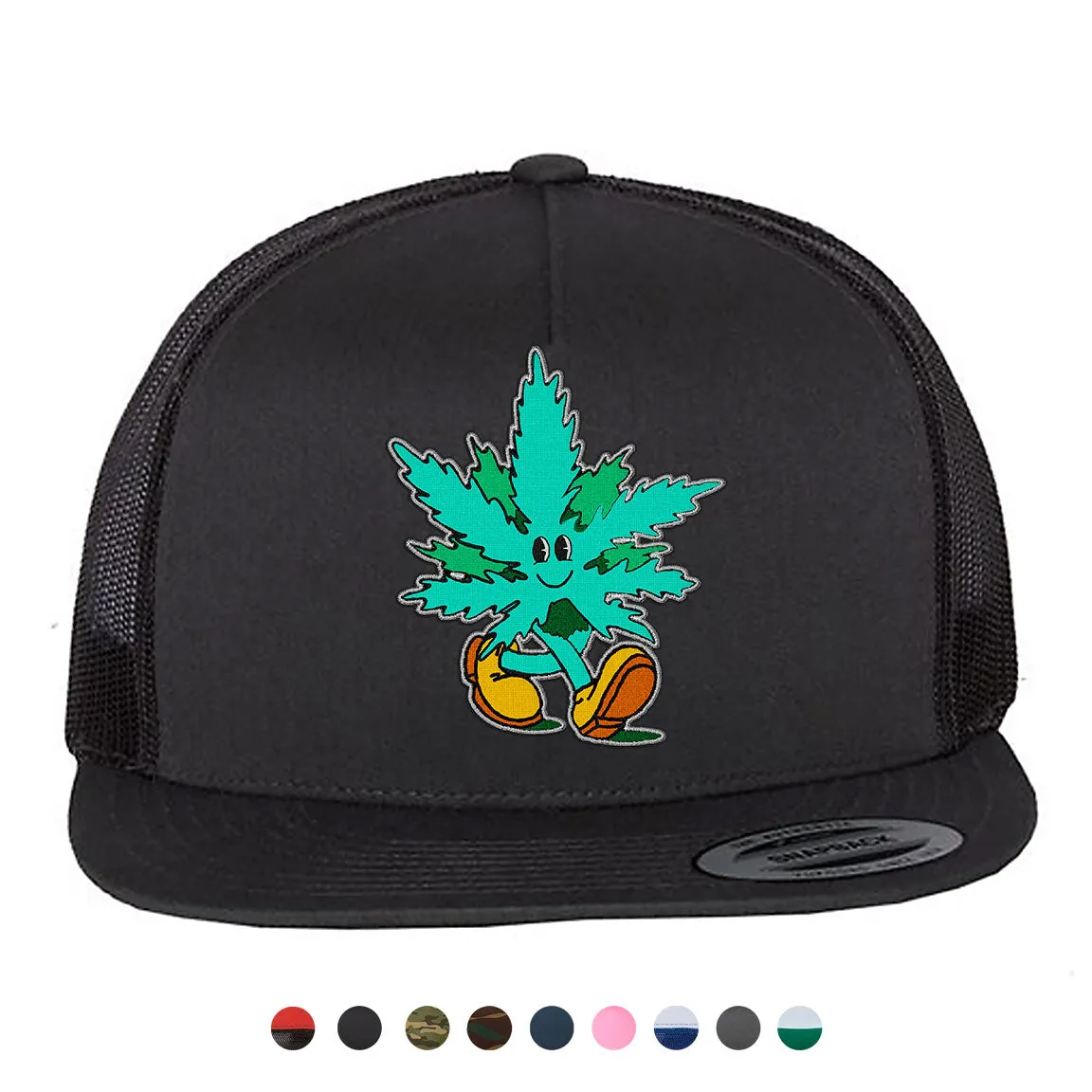 420 Leaf Snapback Hat