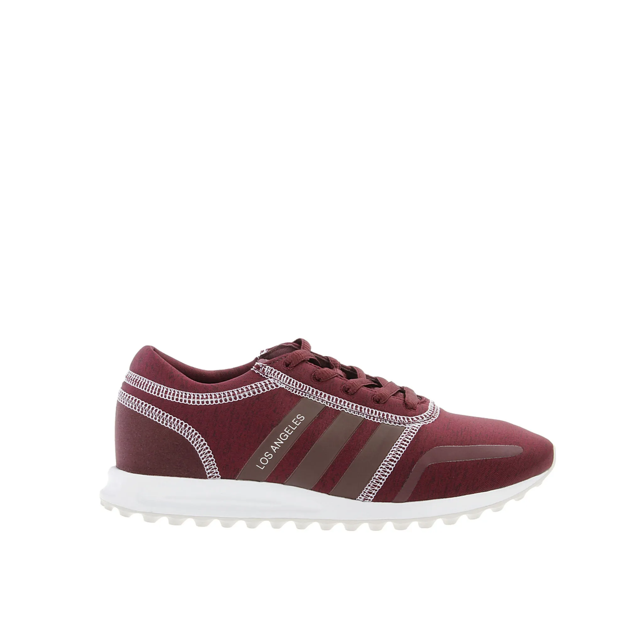 Adidas Los Angeles Womens Burgundy Trainers