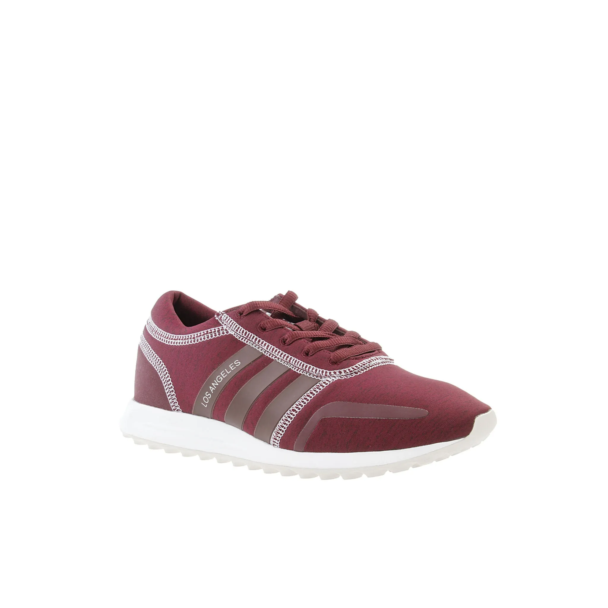 Adidas Los Angeles Womens Burgundy Trainers