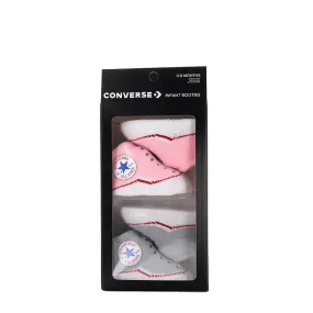 ALL STAR INFANT BOOTIES 2 PACK  - STORM PINK