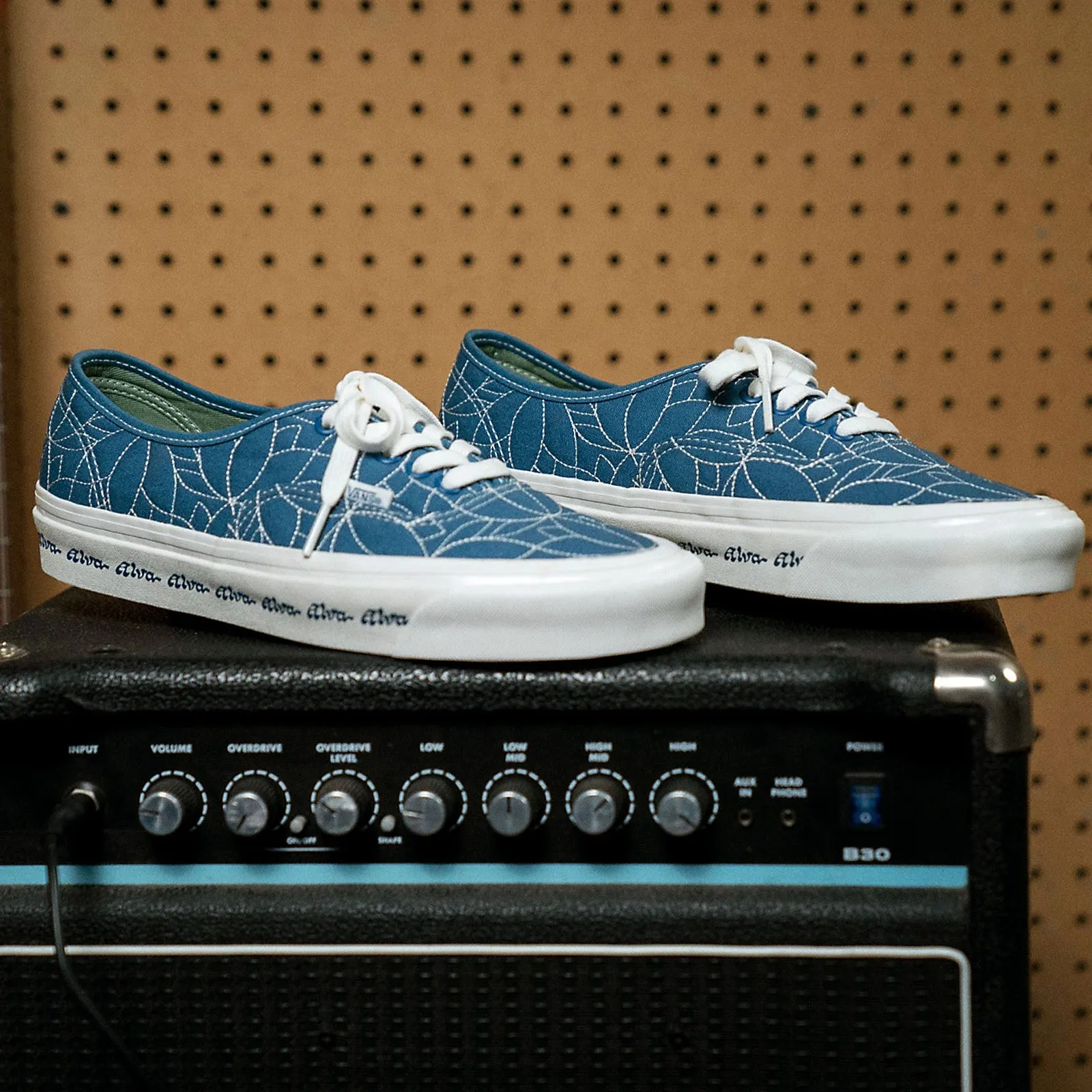 Alva X Vans Authentic 44DX Indigo