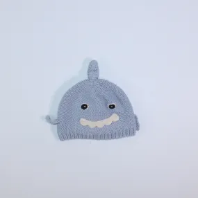 BABY GAP SHARK KNIT HAT 6-12M GUC