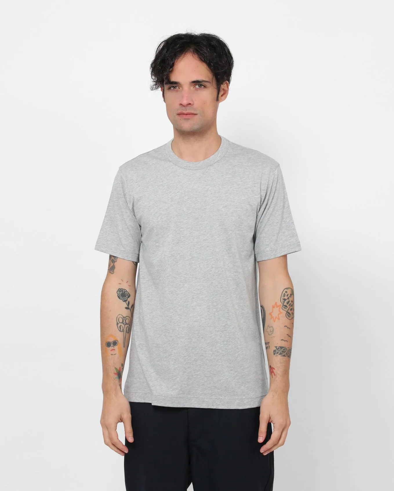 BASIC TEE T2PLA  / GREY