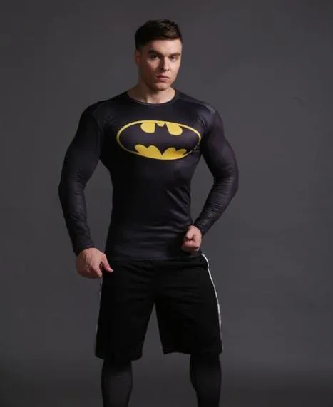 Batman 'Batman Forever' Long Sleeve Rashguard