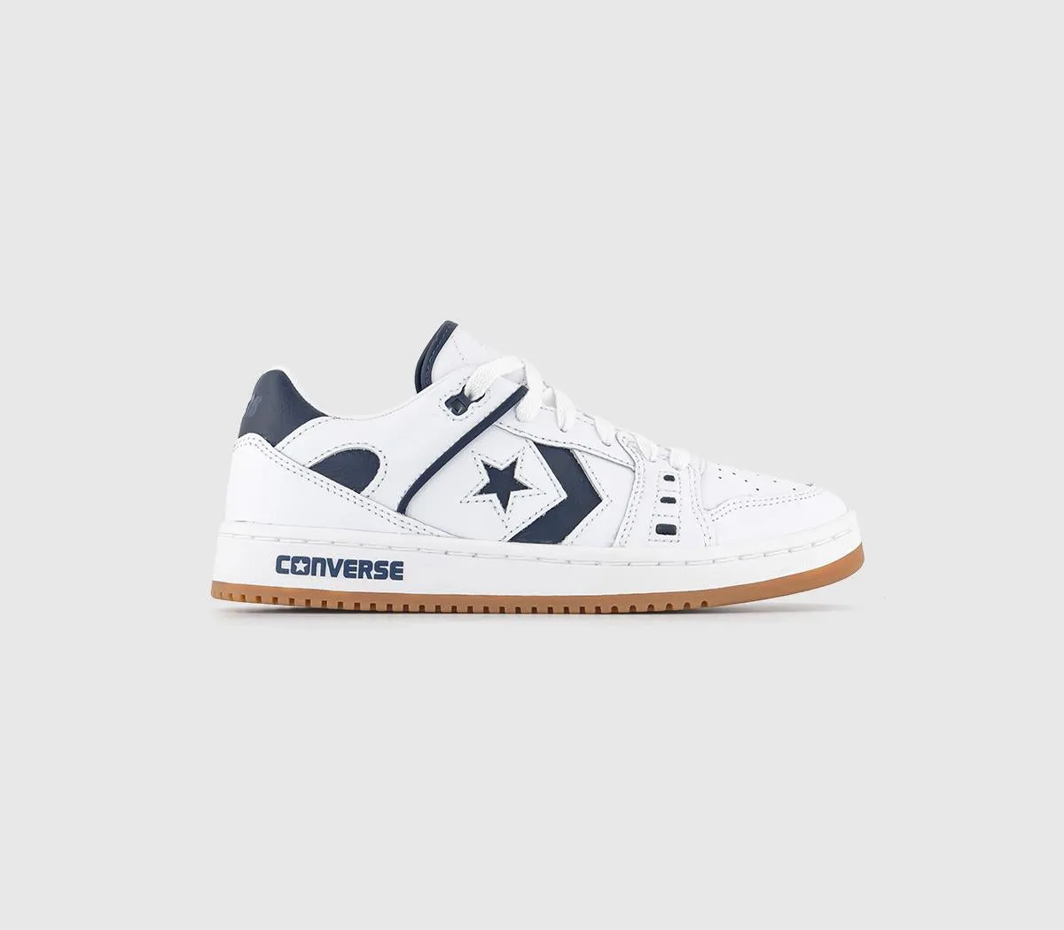 Converse As1 Pro White Navy Gum Trainers