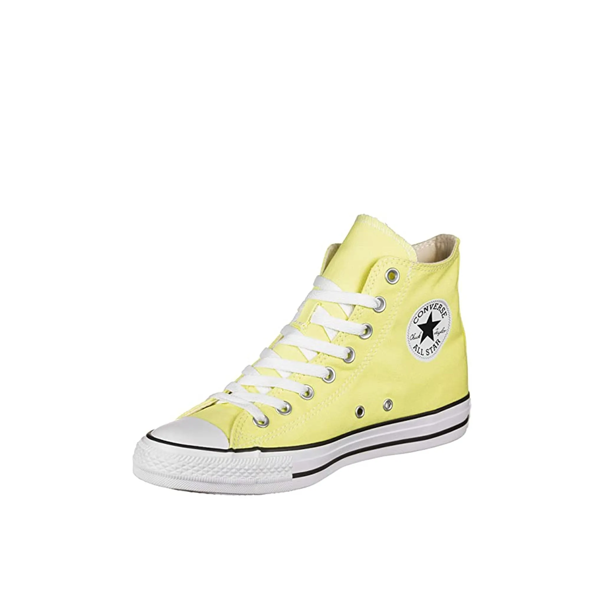 Converse Chuck Taylor All Star Hi Lace-Up Yellow Canvas Mens Plimsolls 122179