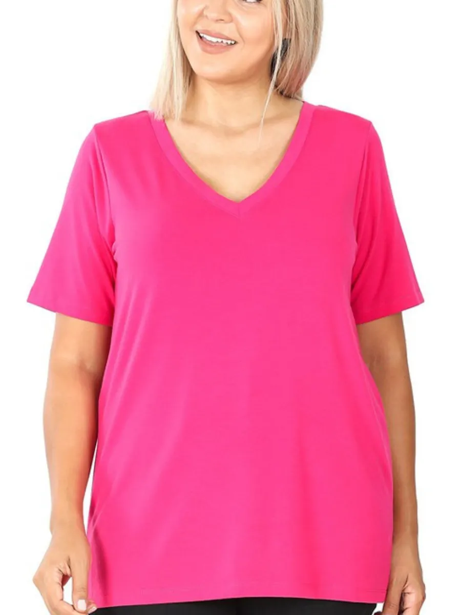 Dark Pink Total Perfection Tee