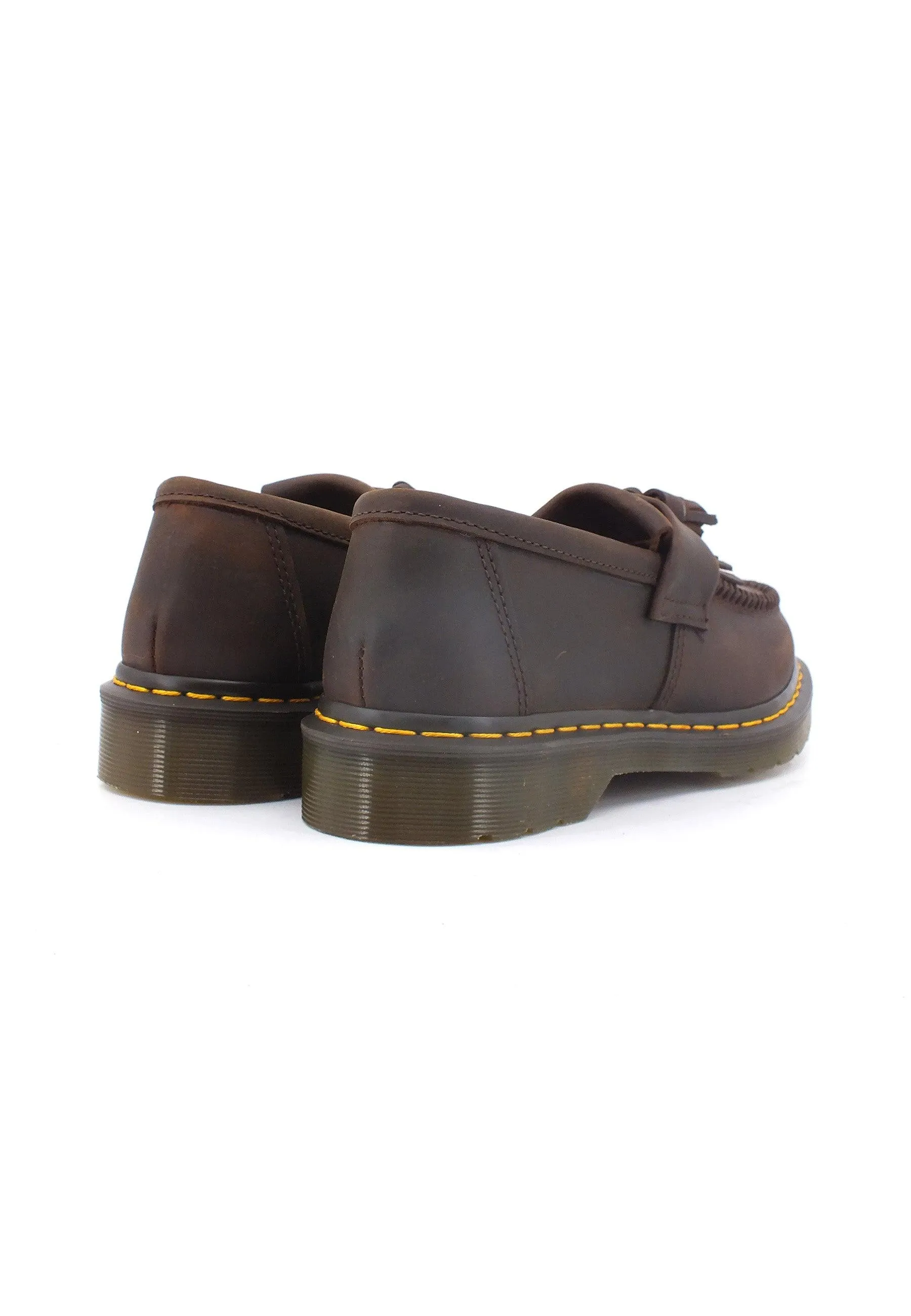 DR. MARTENS Adrian Crazy Horse Mens Moccasin - Dark Brown (Style: 30917201)