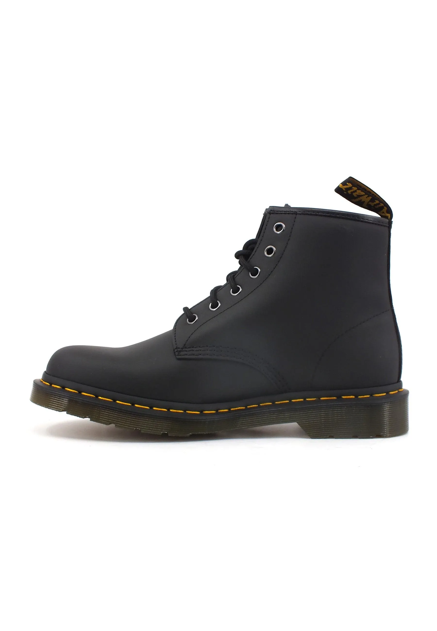 DR. MARTENS Nappa Stivaletto Anfibio Uomo Black 101-26409001U