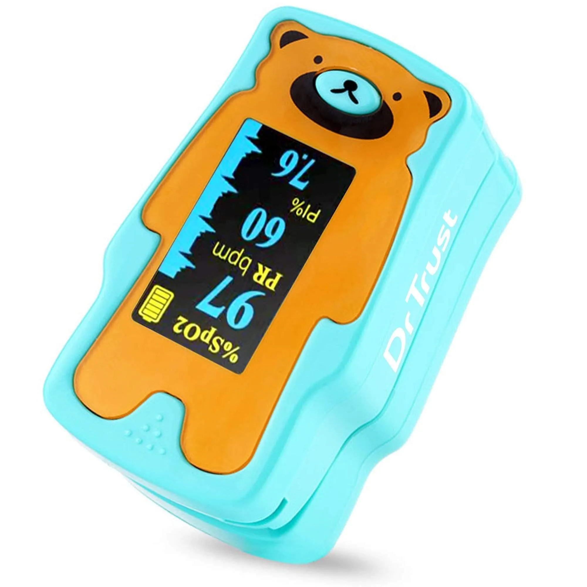 Dr Trust USA Pediatric Pulse Oximeter for Children 216 (Green)