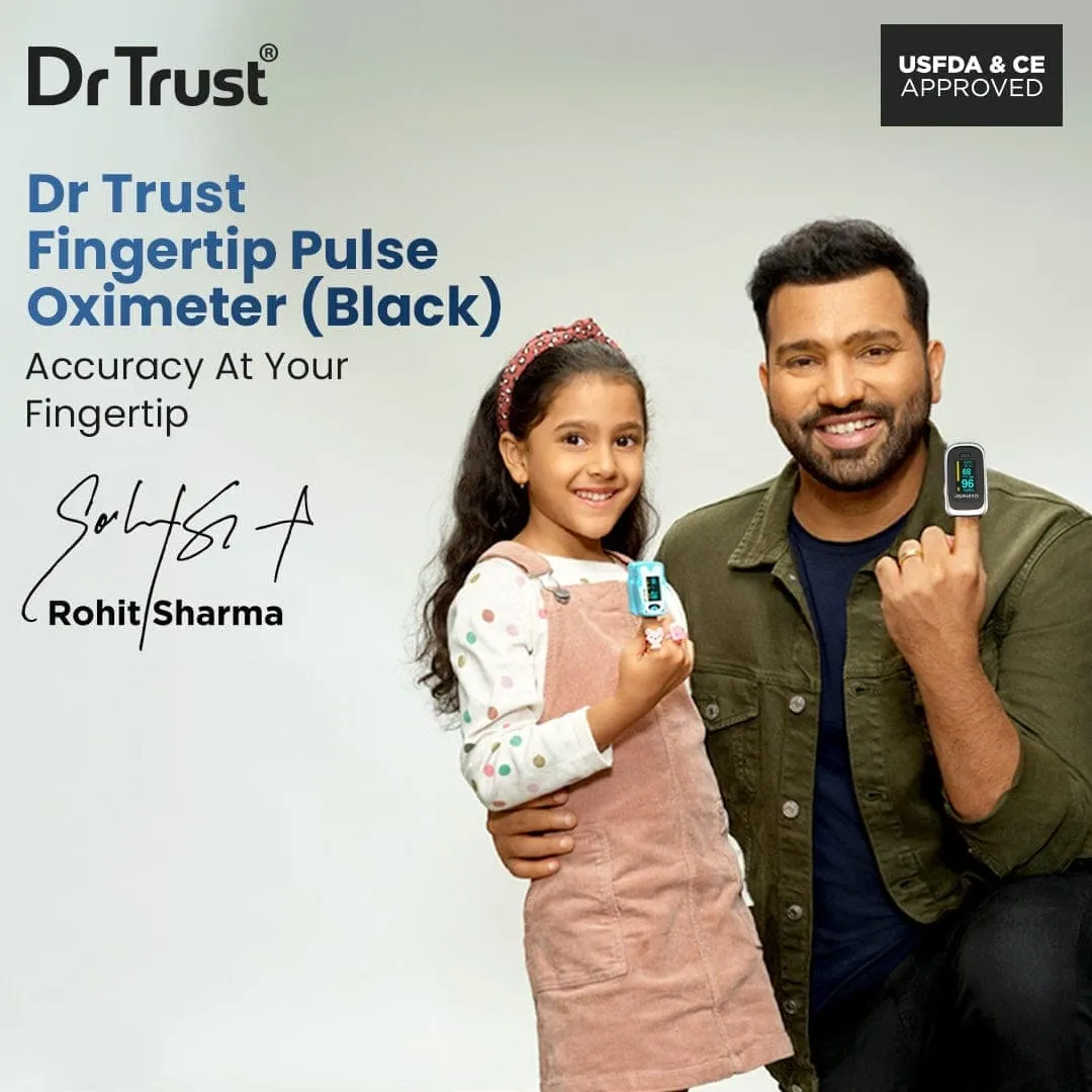 Dr Trust USA Pulse Oximeter 213 (Black)