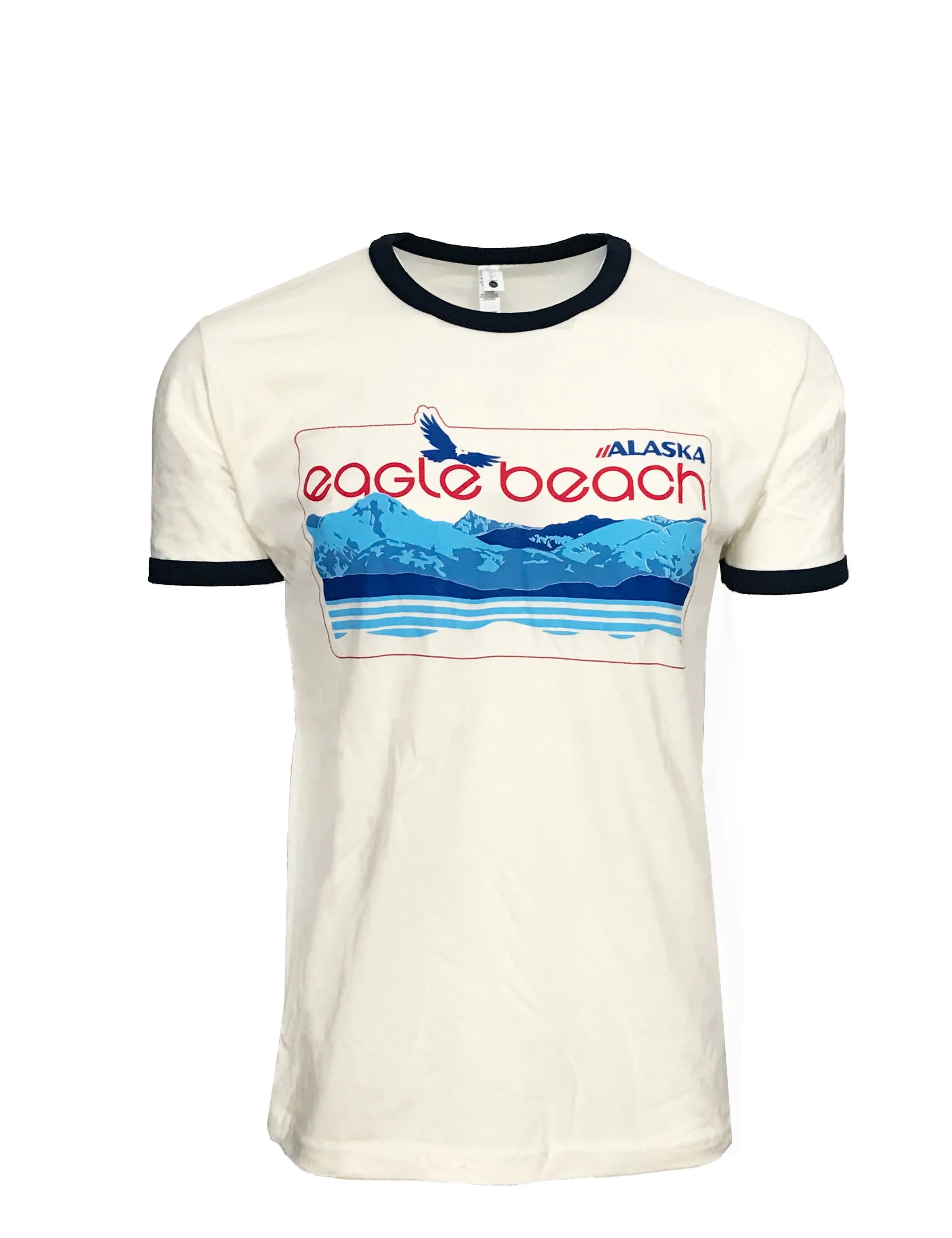 Eagle Beach Ringer Tee - Unisex