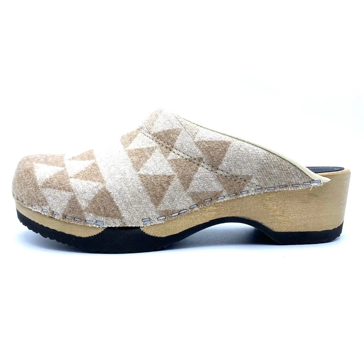 Embla Clogs | Point Dume Tonal pure Virgin Wool