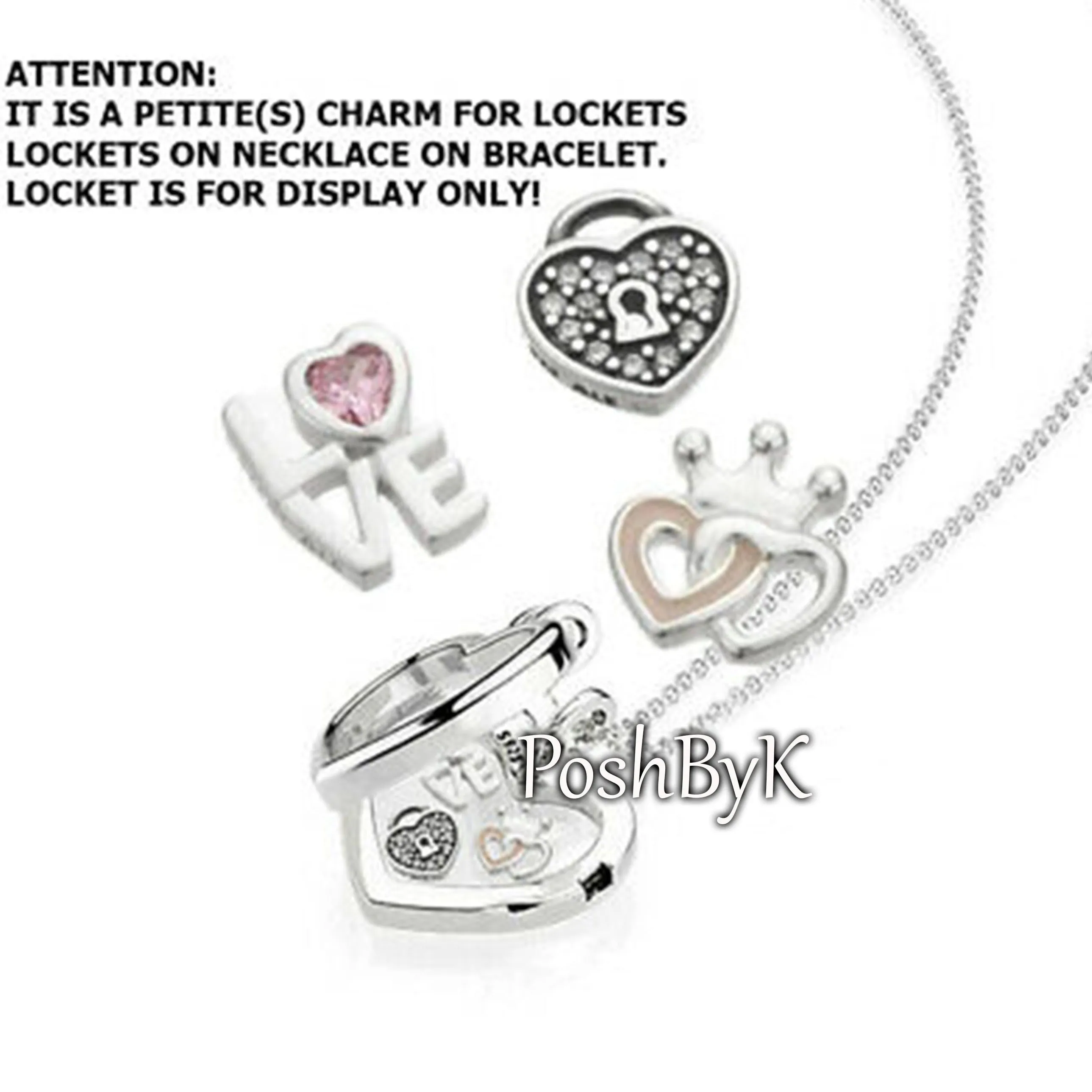 Forever Hearts Petite Charm 792021PCZ