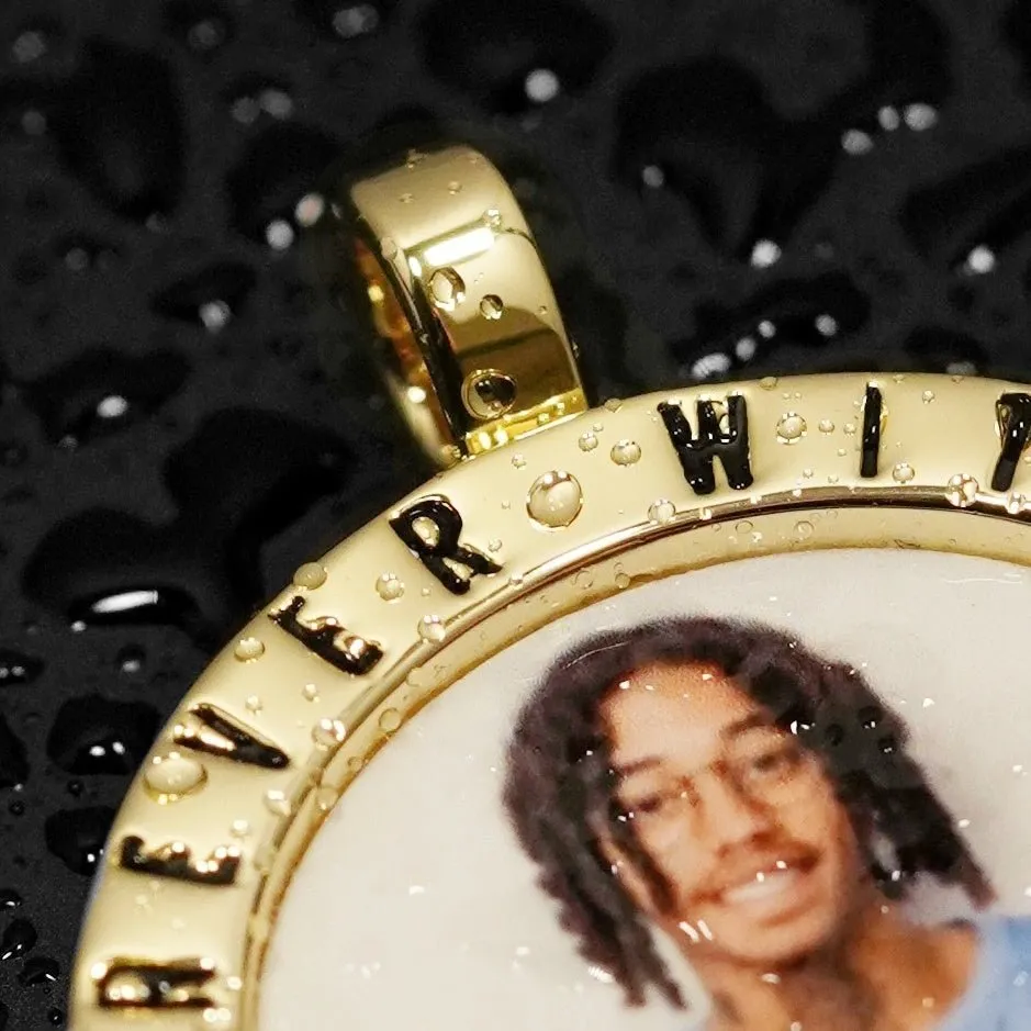 Forever With Me Photo Pendant