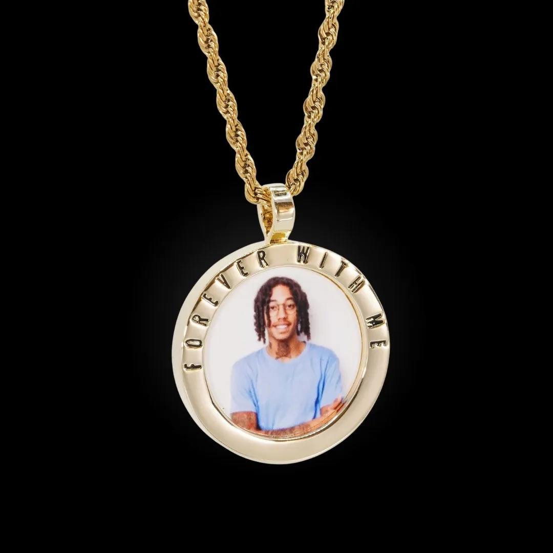 Forever With Me Photo Pendant