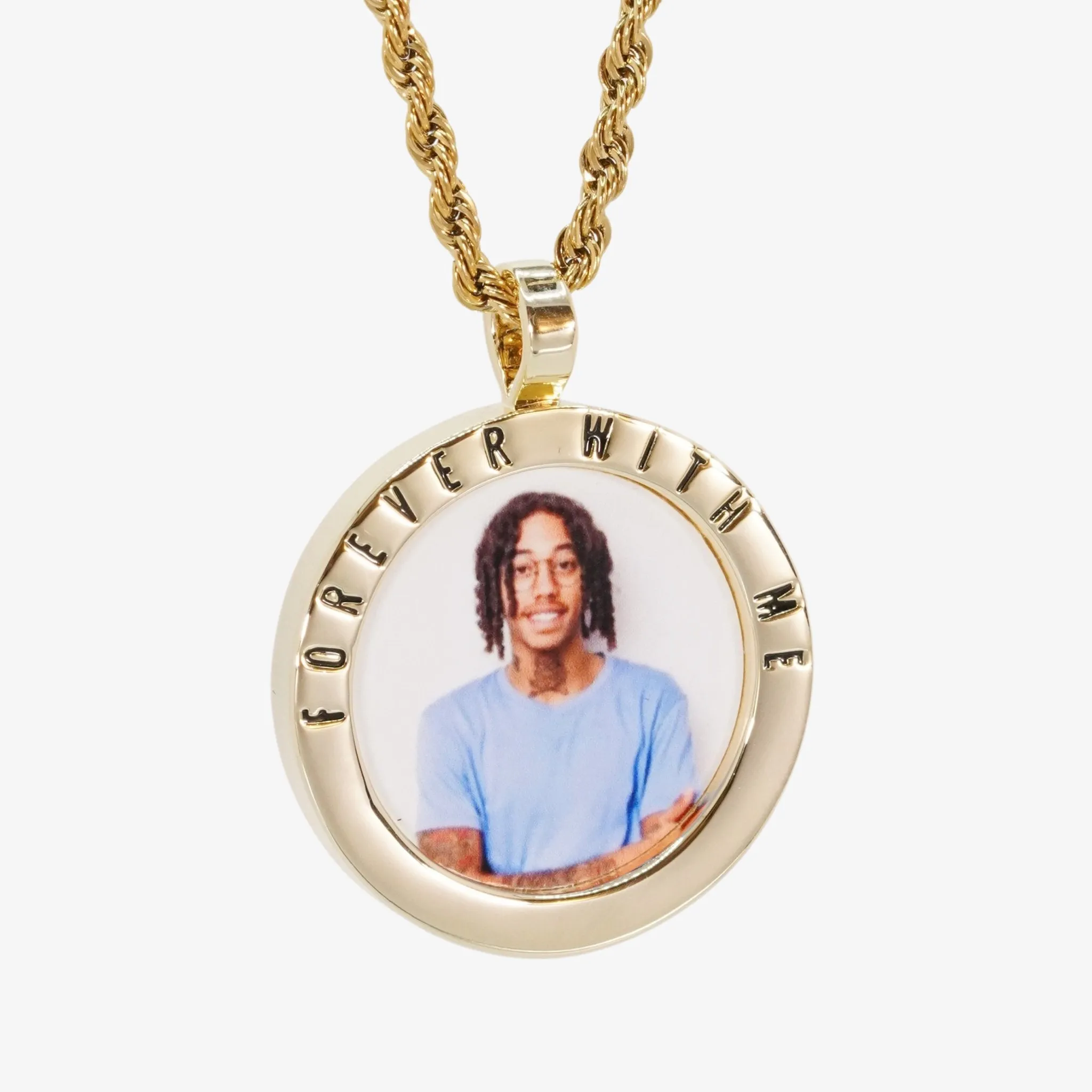 Forever With Me Photo Pendant