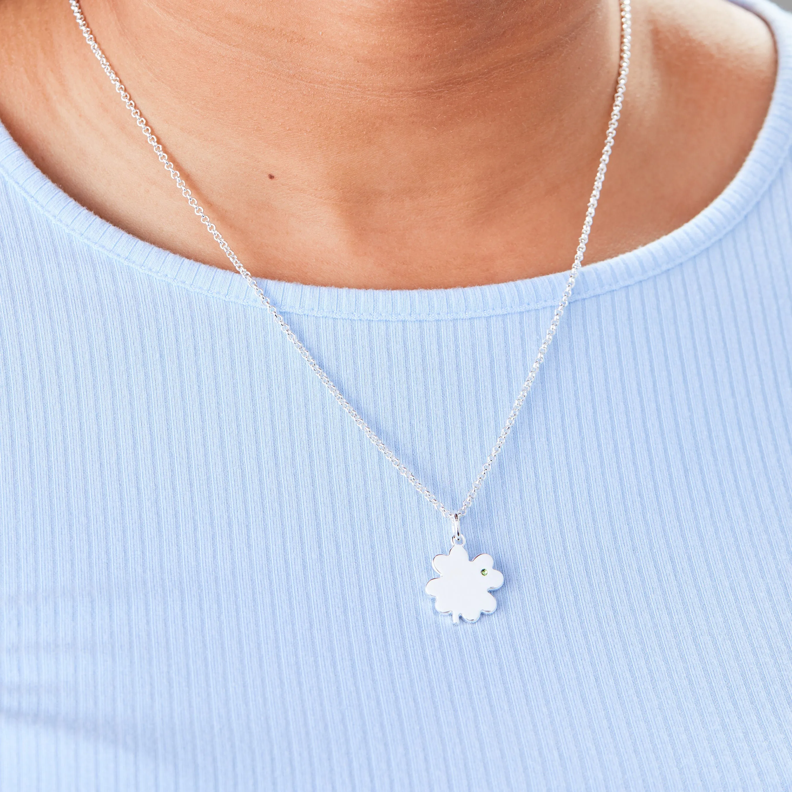 Four-Leaf Clover Necklace, 21