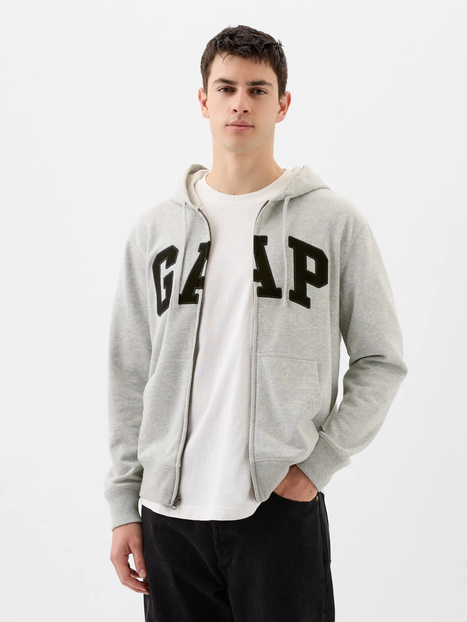 Gap Logo Zip Hoodie