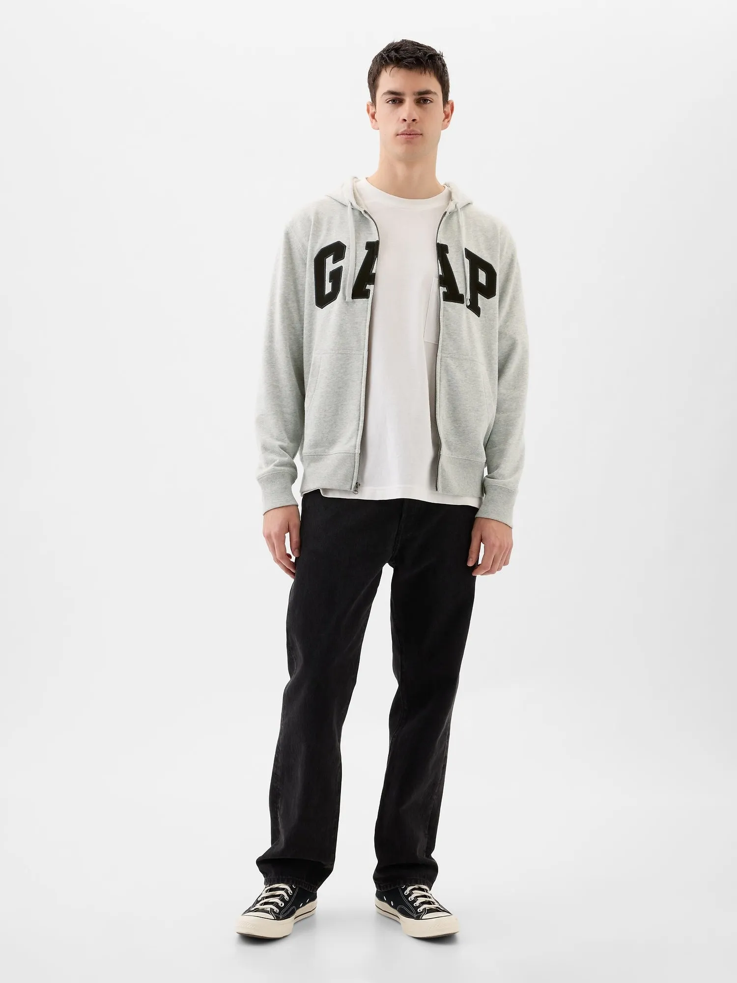 Gap Logo Zip Hoodie