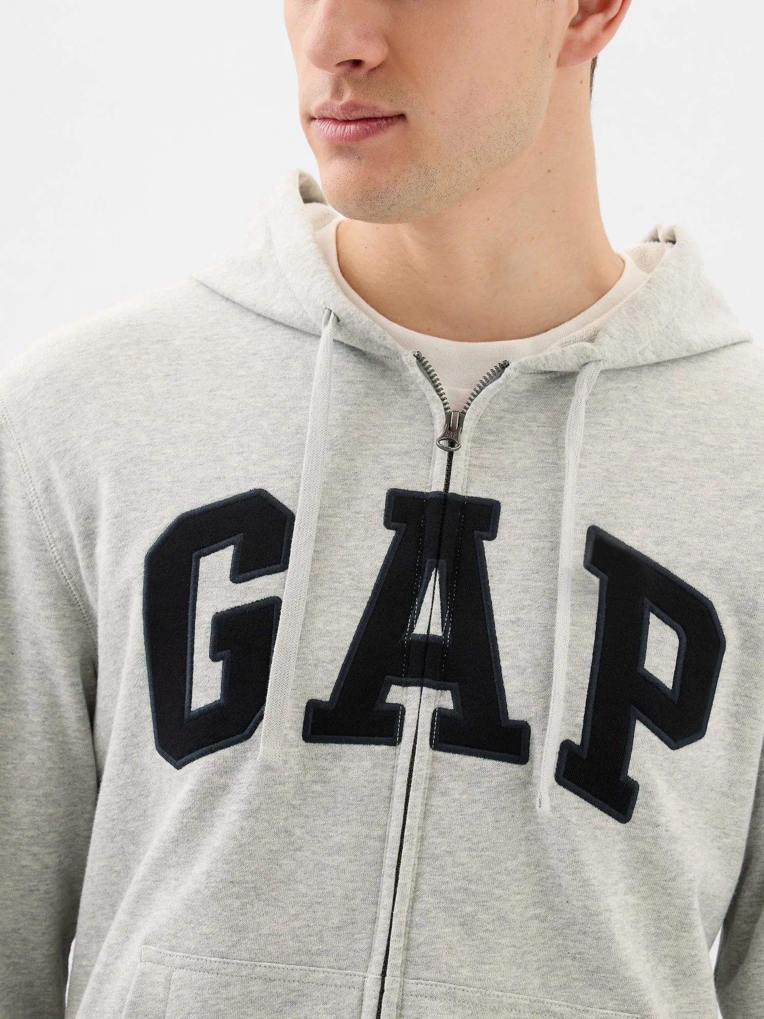 Gap Logo Zip Hoodie