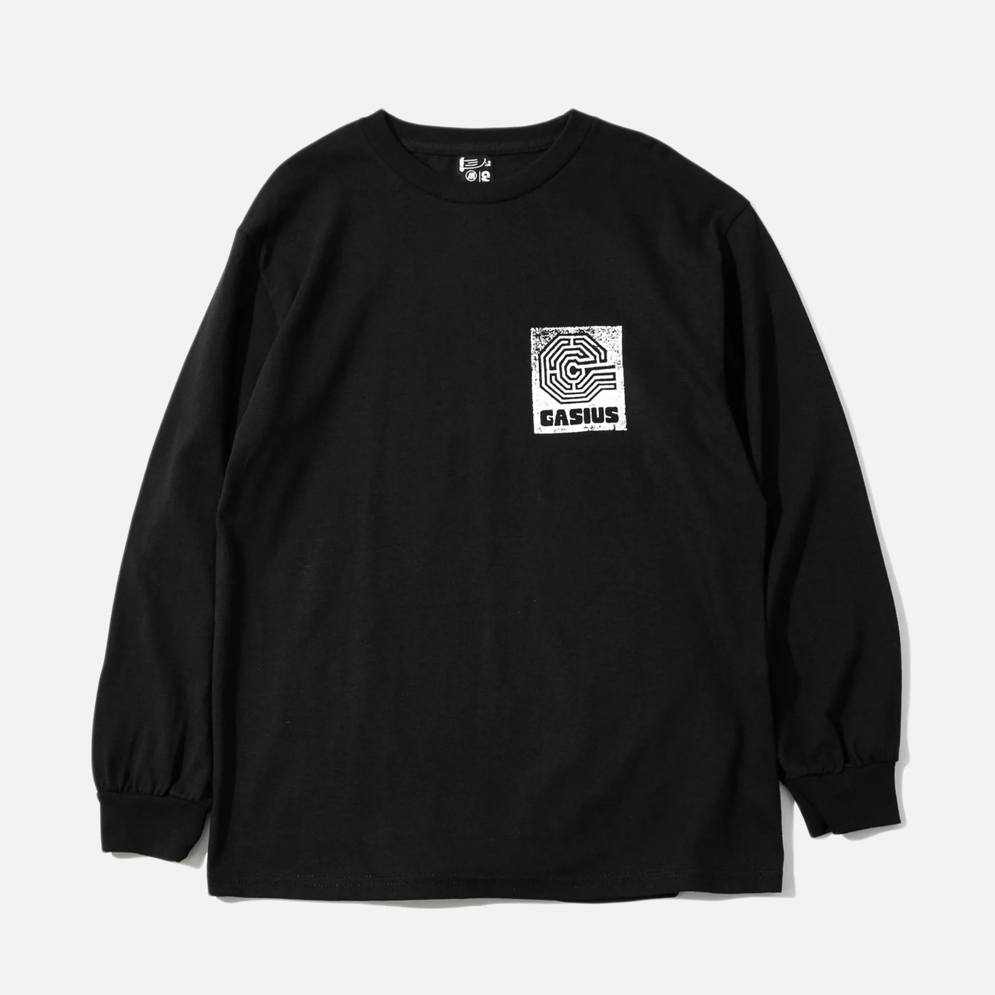 Gasius Amaze Logo long sleeve T-shirt - Black