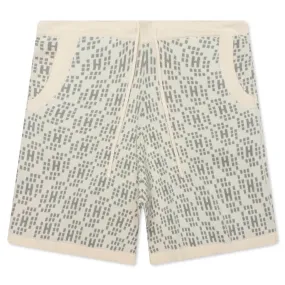 H Knit Short - Bone