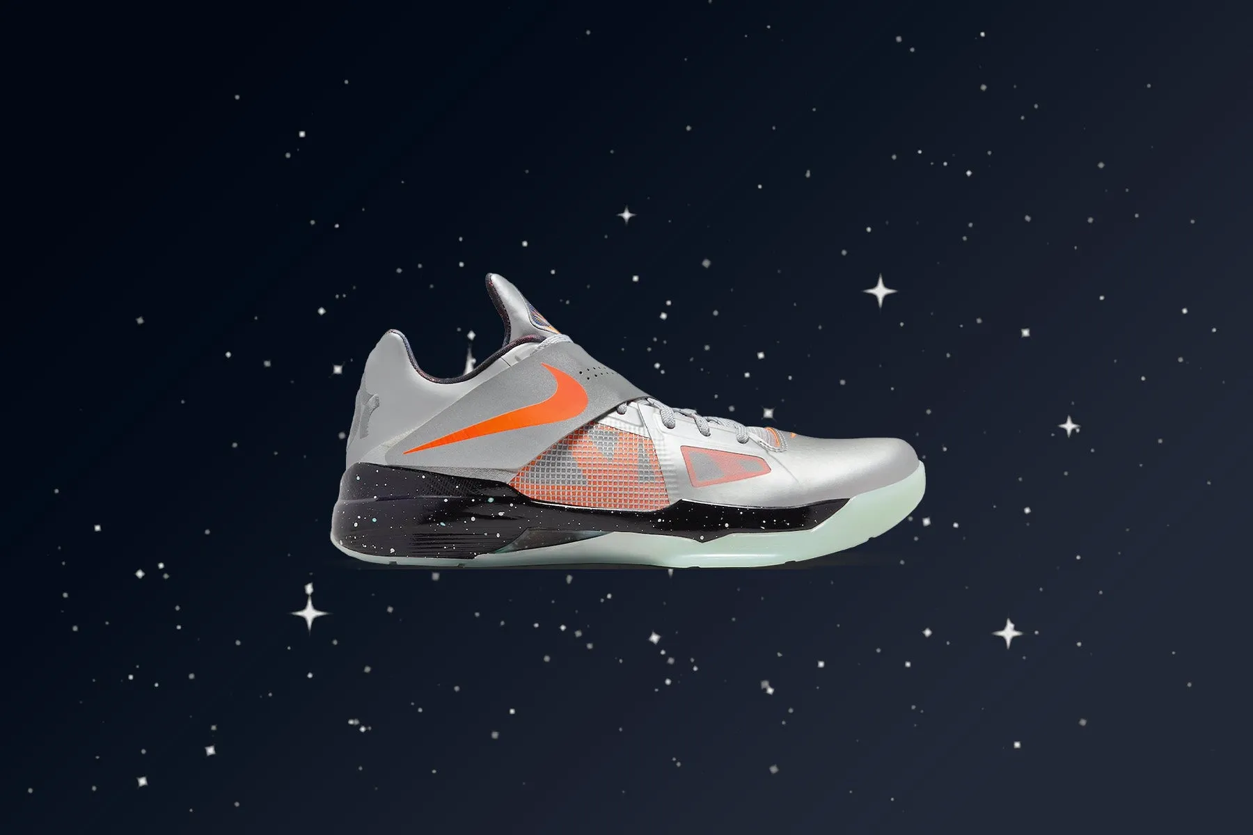 KD IV 'Galaxy' - Metallic Silver/Total Orange/Dark Grey