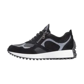 Ladies Waldlaufer Trainers Black Multi H Fit Pinky 797002 402 001 SALE