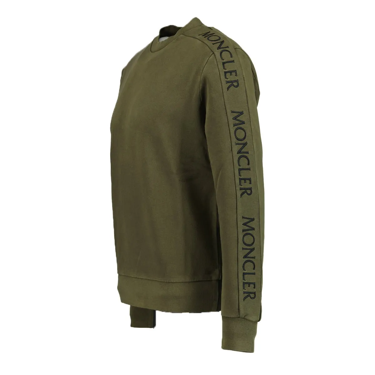 'maglia girocollo' khaki crew neck sweatshirt