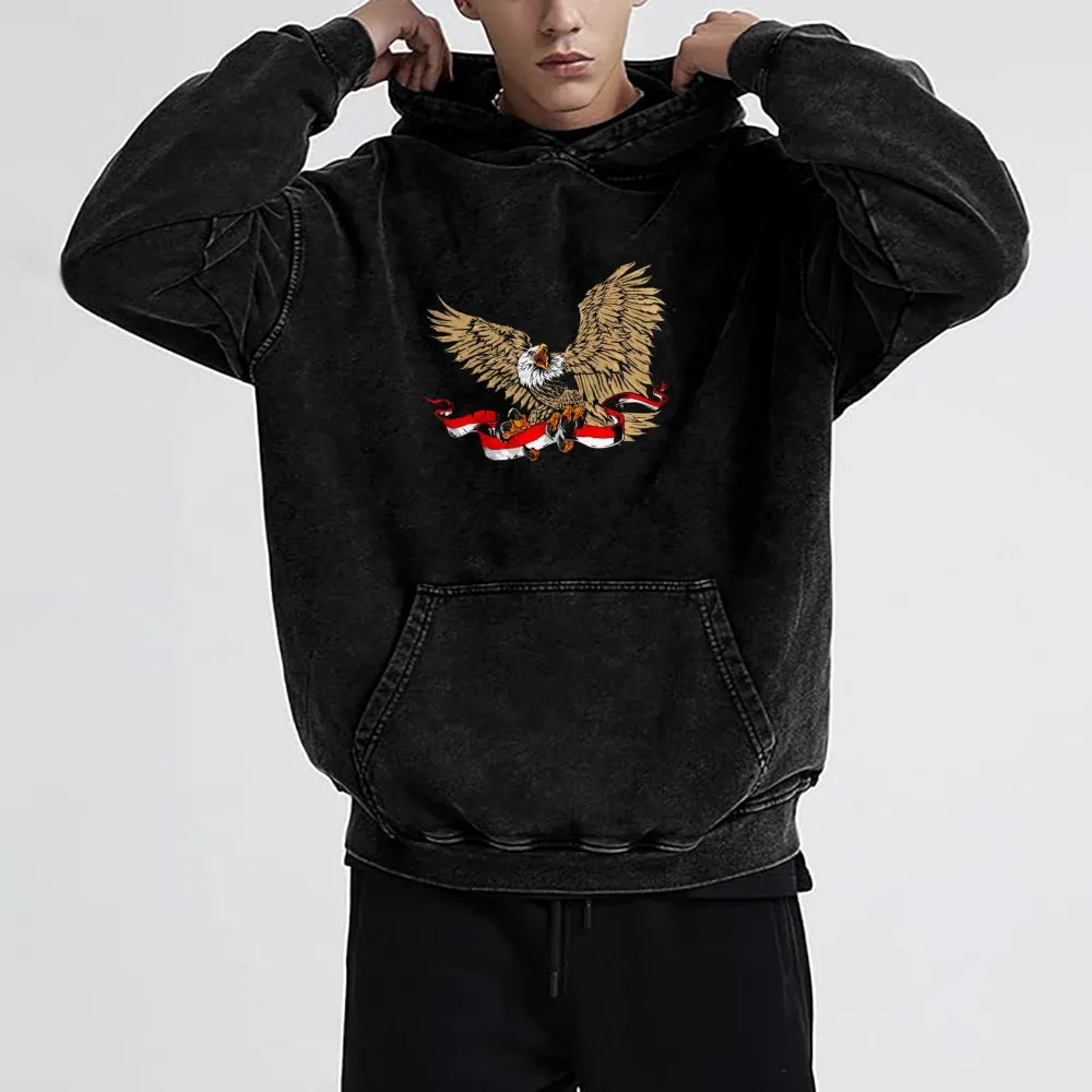 Mens Eagle Hoodies