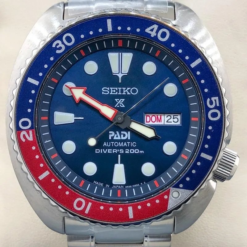 Men's Seiko PADI Special Edition SRPE99 200m Automatic Diving Watch