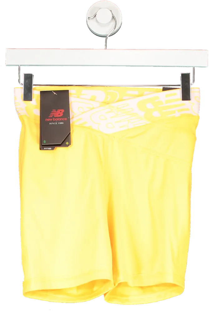 New Balance Yellow Relentless Fitting Shorts UK S