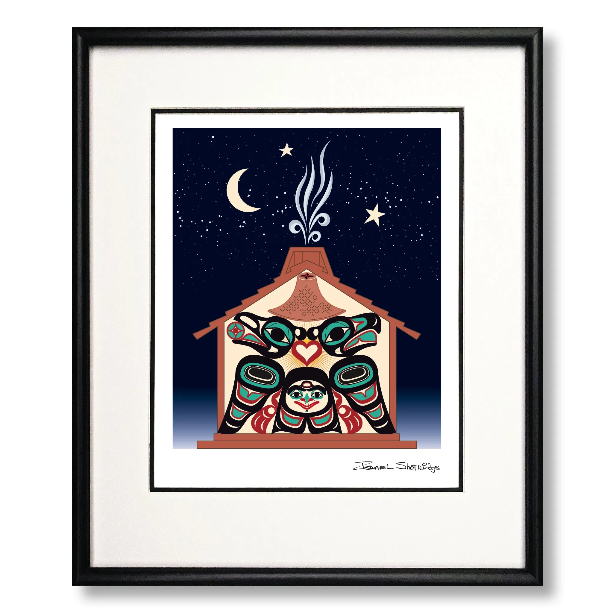 Northwest Indigenous Resilience - Limited Edition Formline Art Print