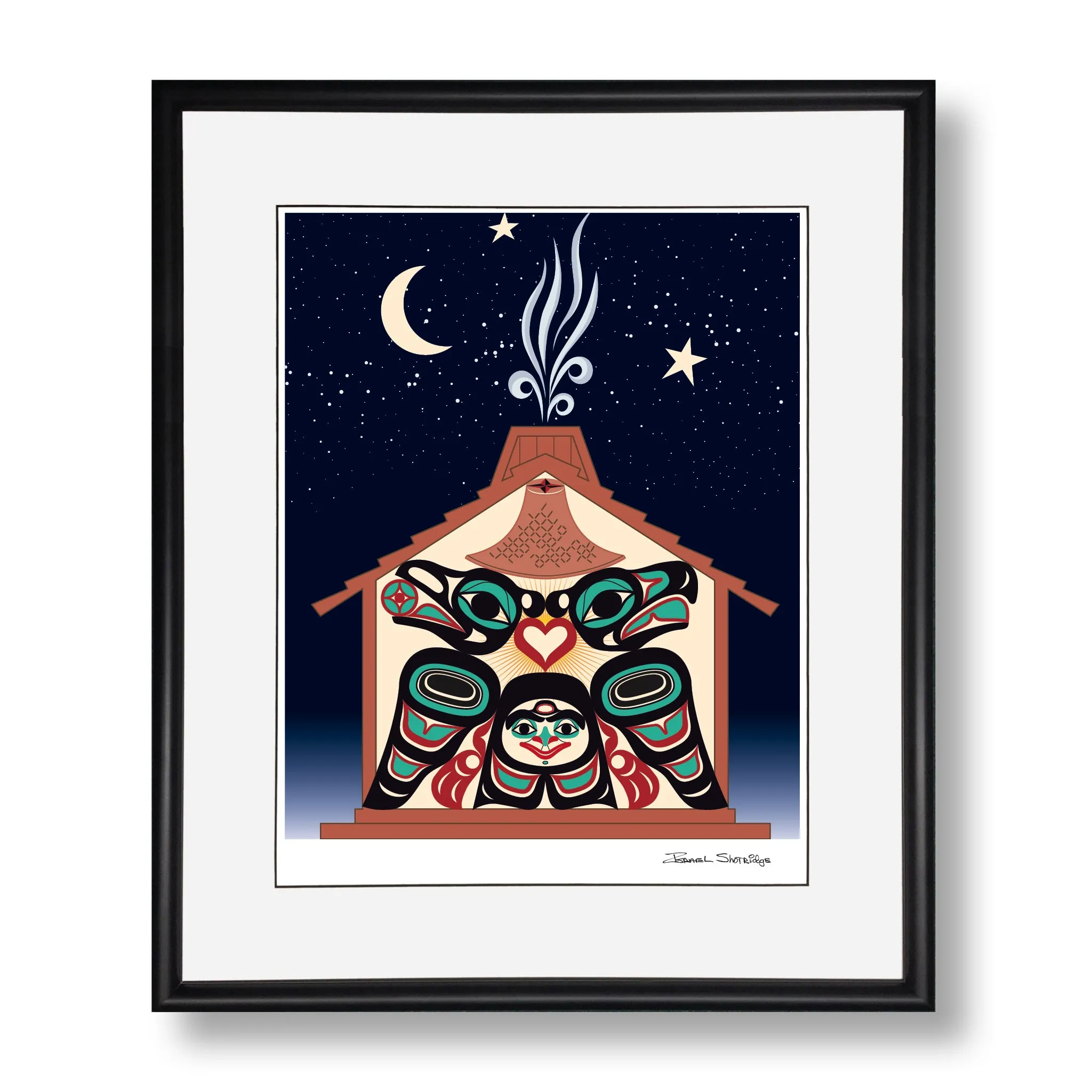 Northwest Indigenous Resilience - Limited Edition Formline Art Print