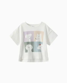 Pop Art Puppy Family Tee (Kids)