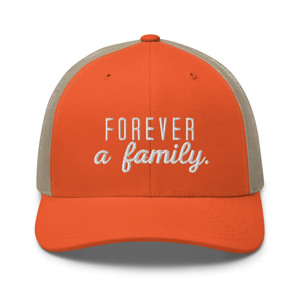 "Forever a Family" vintage style cap