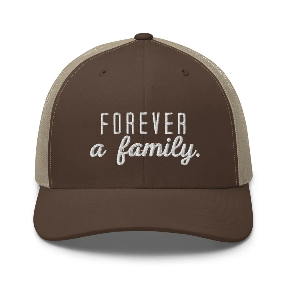 "Forever a Family" vintage style cap