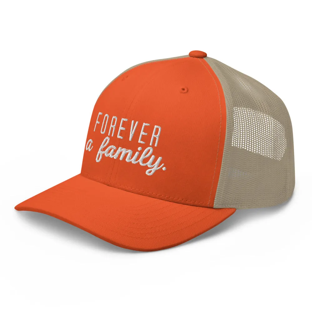 "Forever a Family" vintage style cap