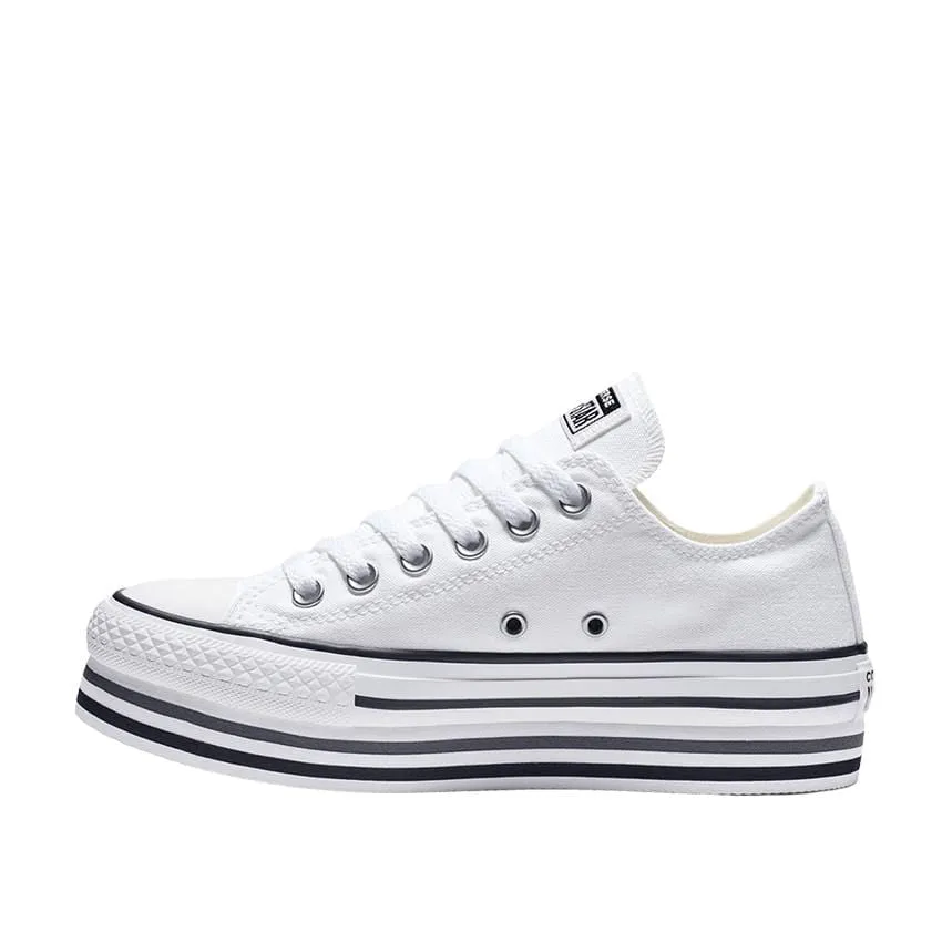 Sneakers Converse Chuck Taylor All Star Platform Layer Low Top Bianco