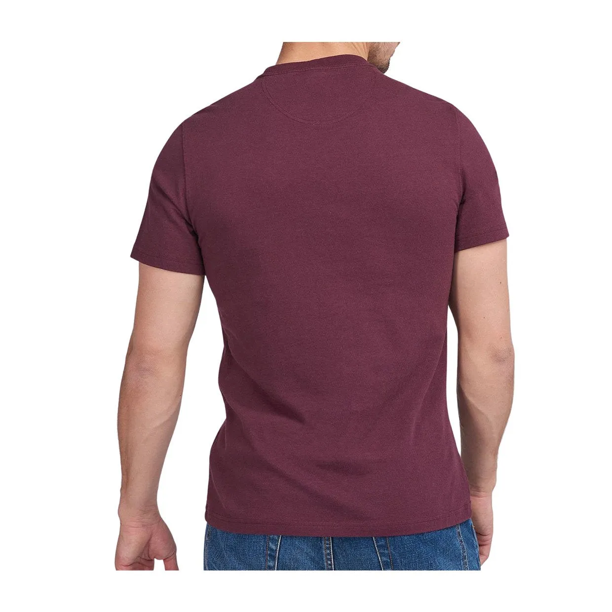 T-shirt Barbour International Eagle Bordeaux