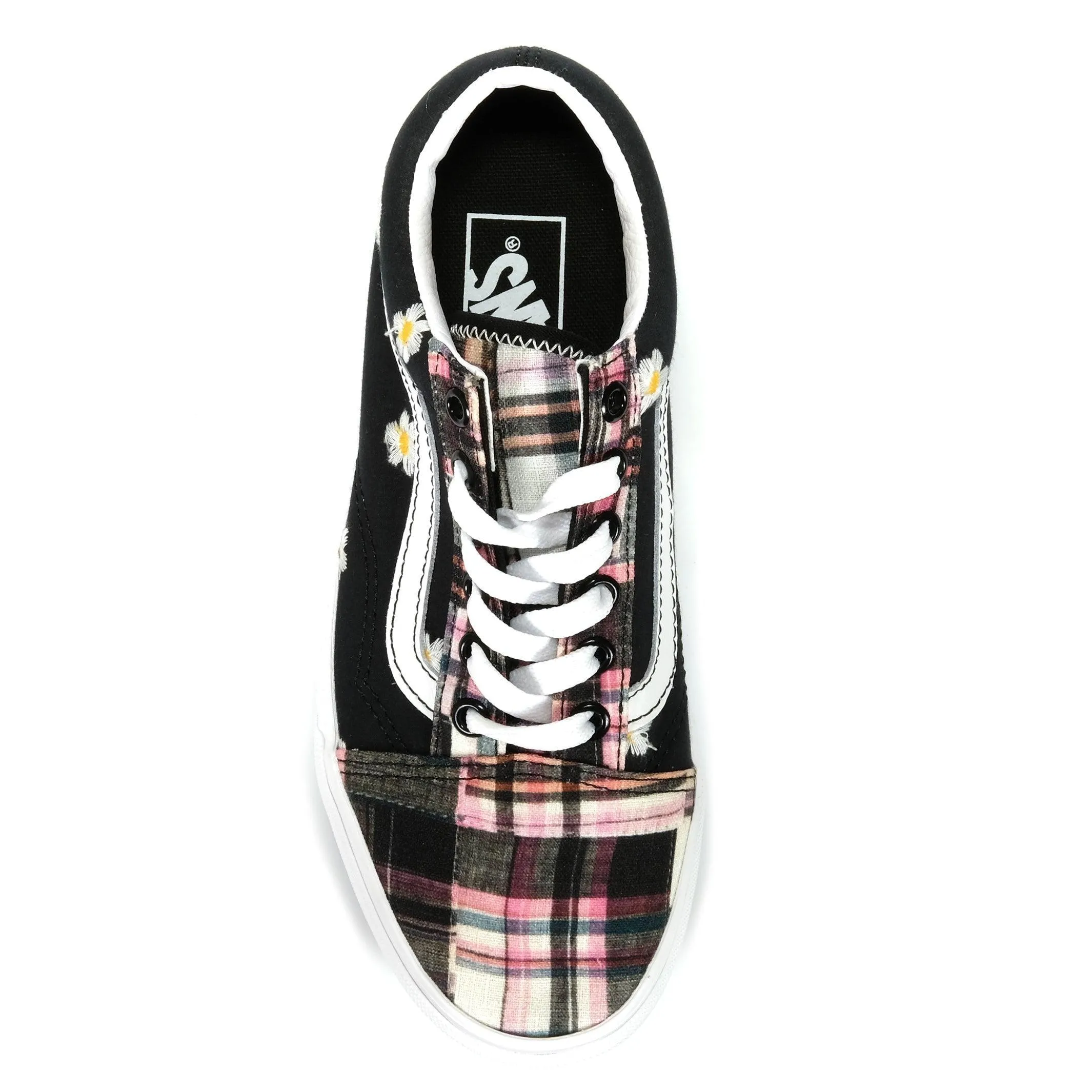 Vans Authentic Floral Plaid Patchwork