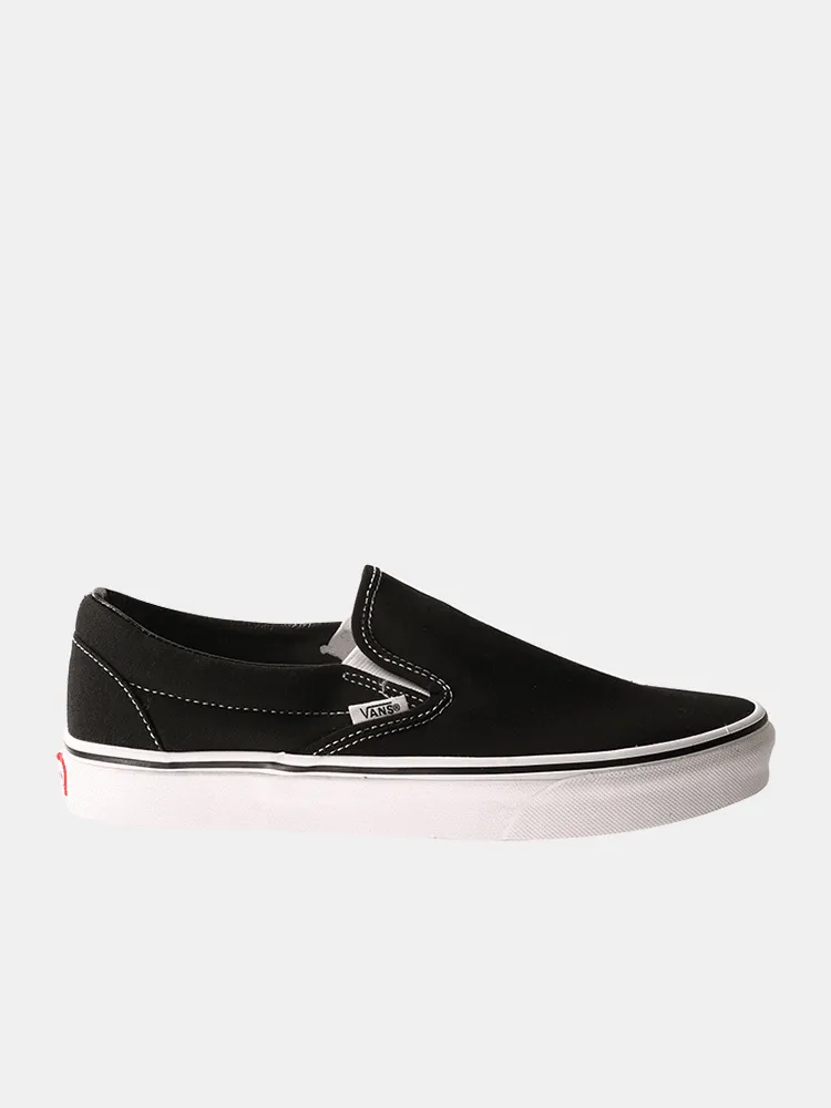 Vans Classic Slip-Ons - Black / White