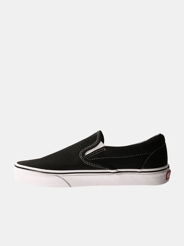 Vans Classic Slip-Ons - Black / White