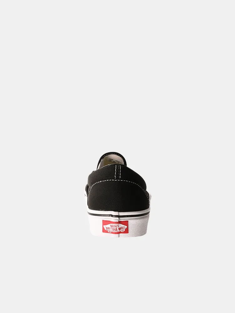 Vans Classic Slip-Ons - Black / White