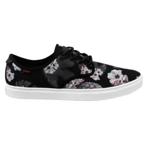 Vans Ludlow 3D Aloha Black White Lace Up Unisex Plimsolls Trainers ZUTGNF